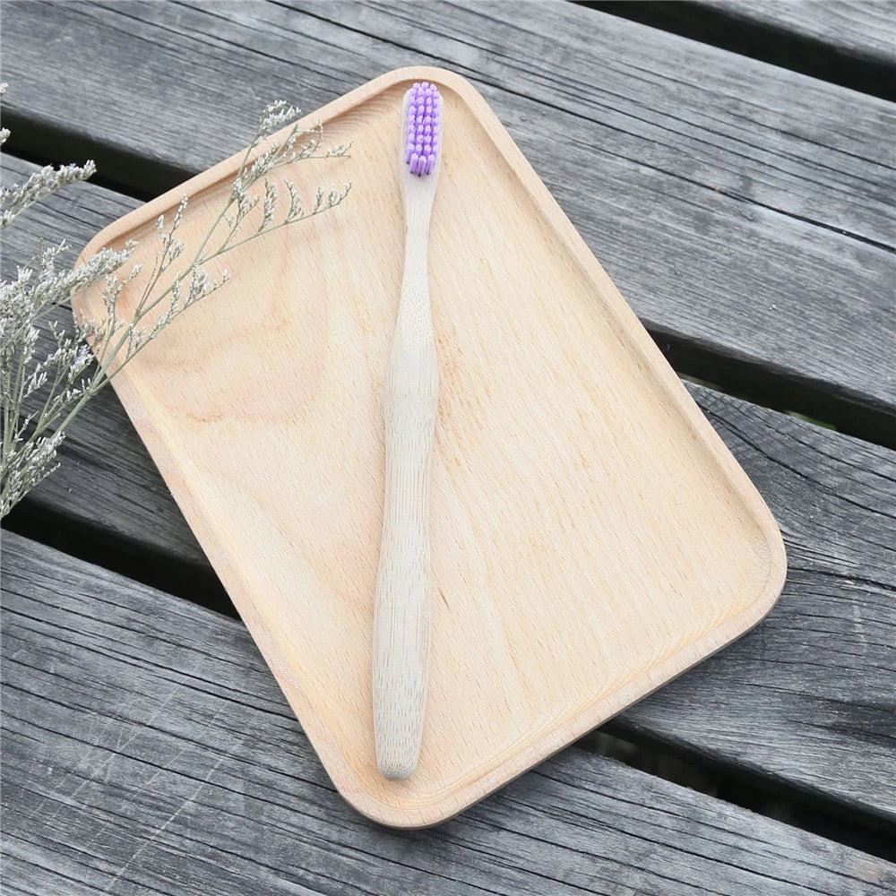 Natural Bamboo Soft Bristle Toothbrush