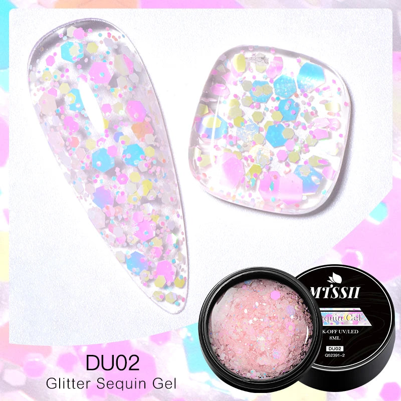 Dried Flower Gel Nail Polish