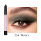 12 Colors Waterproof Glitter & Matte Eyeshadow Pencils