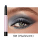 12 Colors Waterproof Glitter & Matte Eyeshadow Pencils