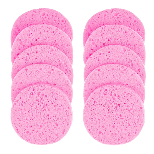 Natural Round Cosmetic Removal Sponge