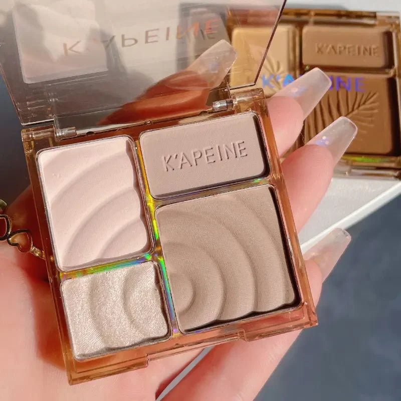 4Color Face Highlighter Palette