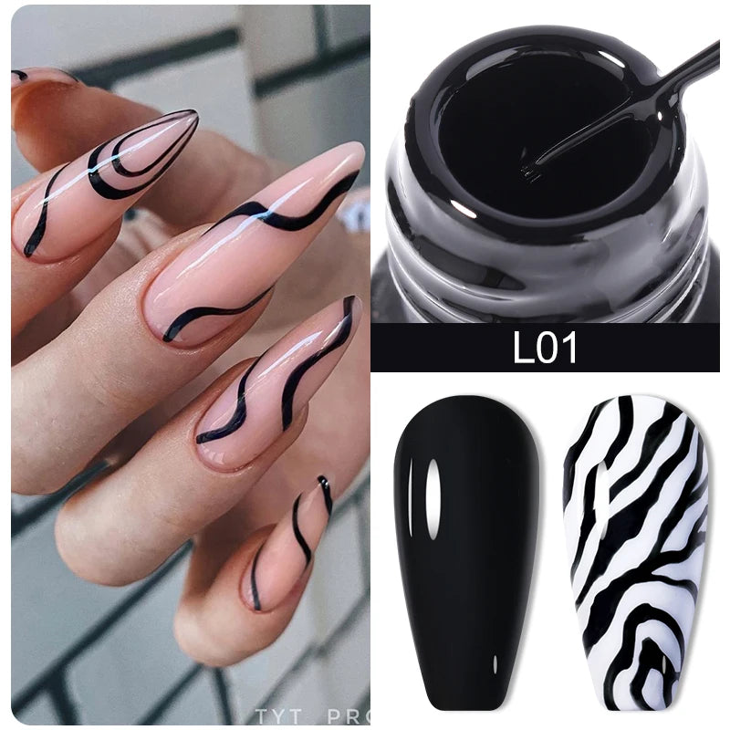 Reflective Metallic Gel Nail Polish