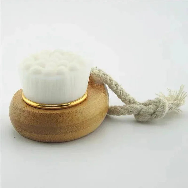 Wooden Face Cleaning Brush