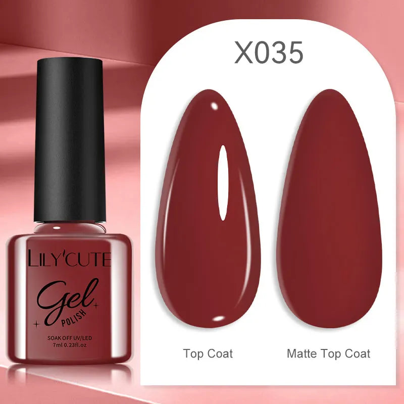 Reflective Metallic Gel Nail Polish