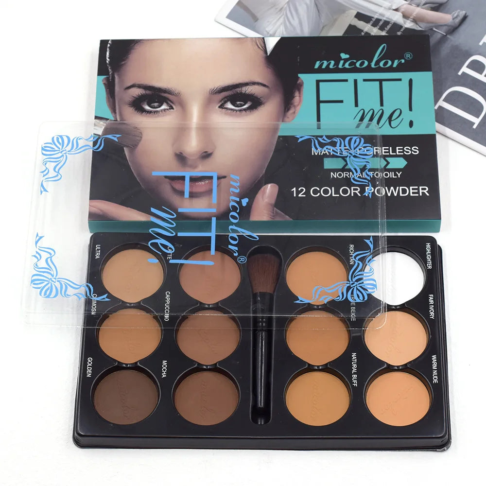 Coffee Colour Contour Palette