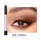12 Colors Waterproof Glitter & Matte Eyeshadow Pencils
