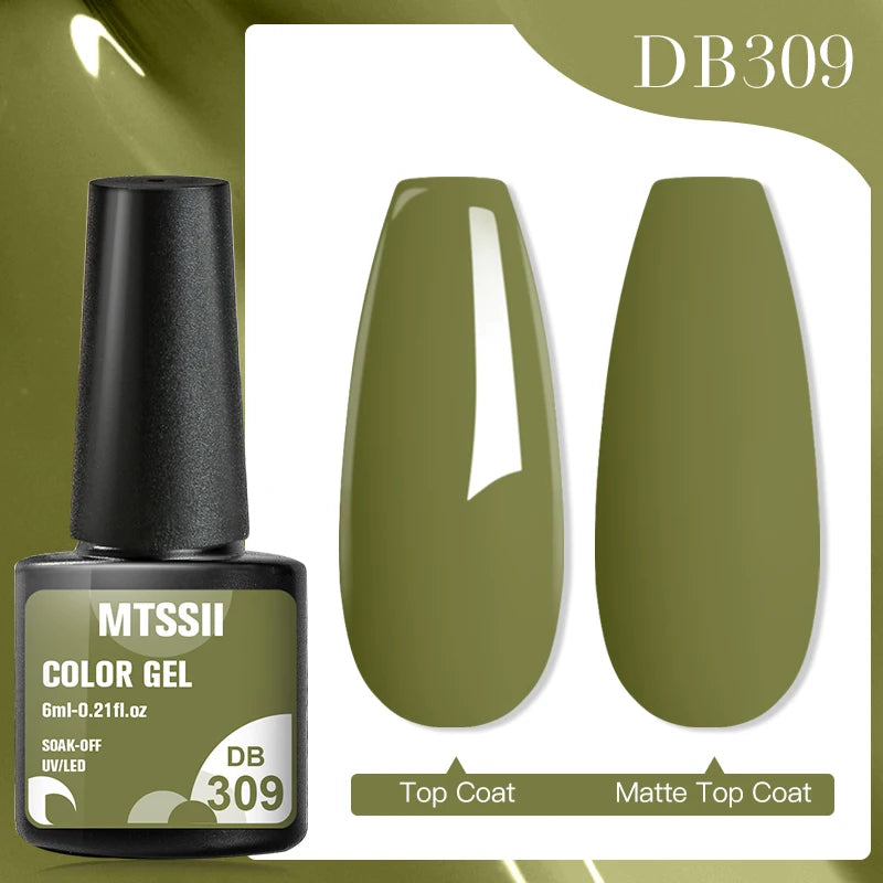 Dried Flower Gel Nail Polish