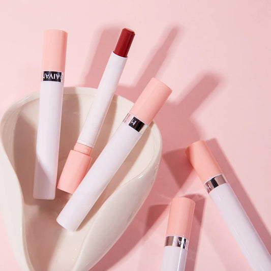 4PCS/Set Creative Cigarette Velvet Long Lasting Lipstick