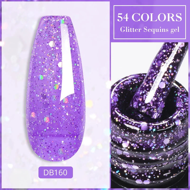 Dried Flower Gel Nail Polish