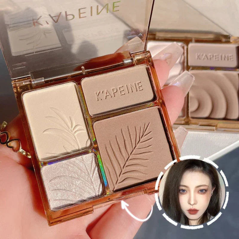 4Color Face Highlighter Palette