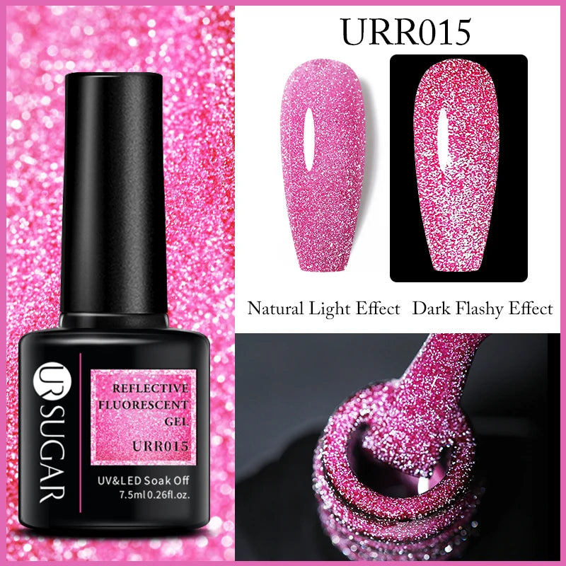 SUGAR Reflective Glitter Nail Gel